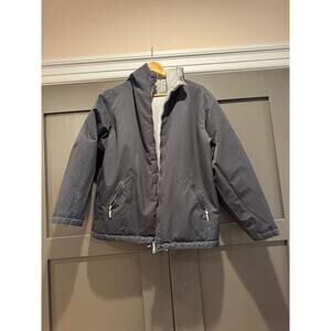 Vampire Vintage Black Silver Reversible Ski Coat Size 40